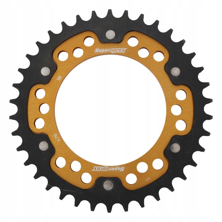 Reťazová rozeta Supersprox Stealth RST-479:38-GLD zlatá 38 zubov, 530 RST-47
