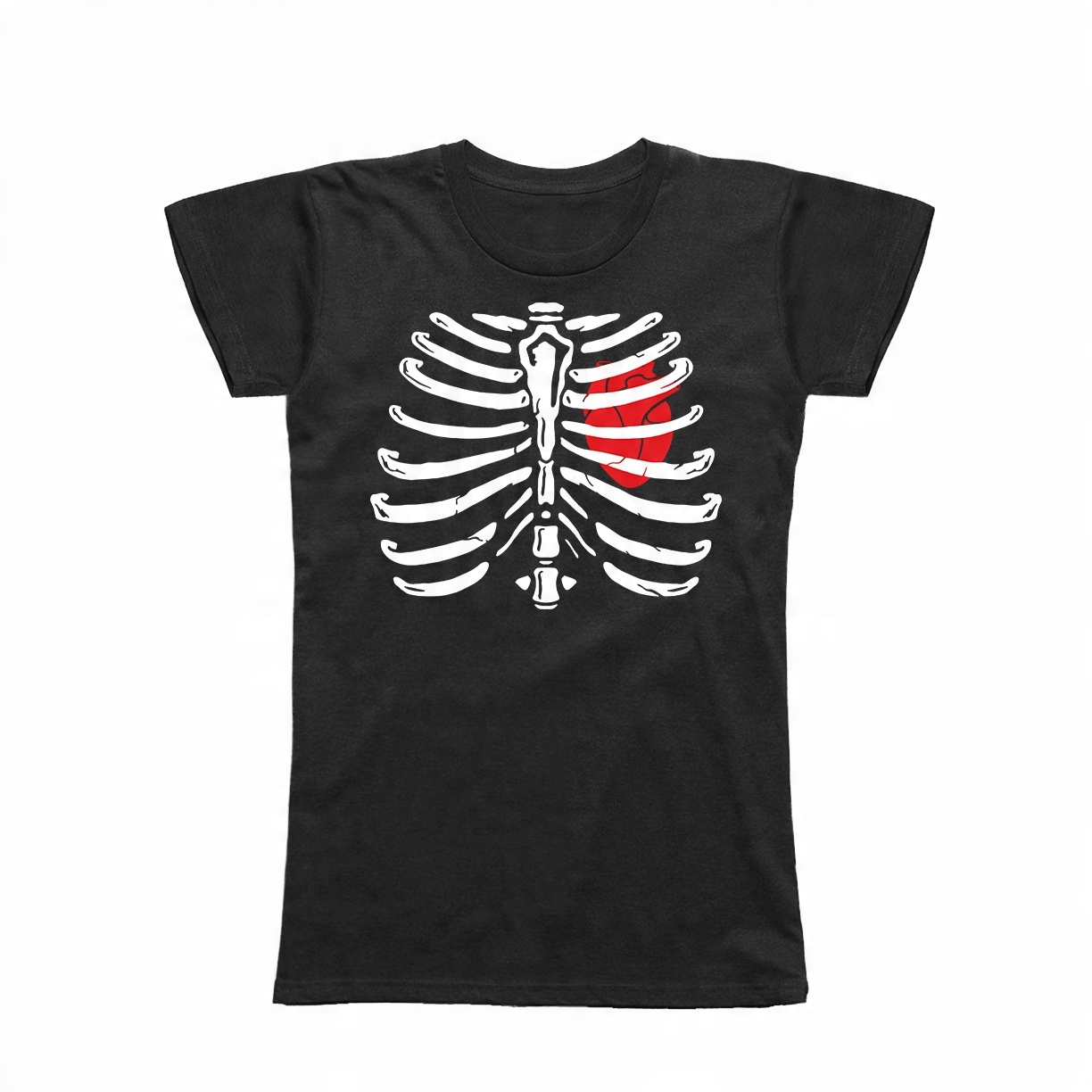 

L - Koszulka T-shirt Serce Żebra Prezent Urodizny