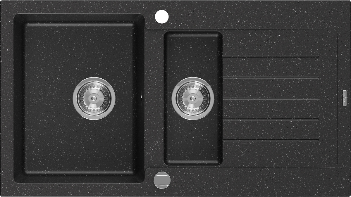 MEXEN MATIAS ZLEWOZMYWAK GRANITOWY 1,5 KOMORY ZLEW Linia Matias