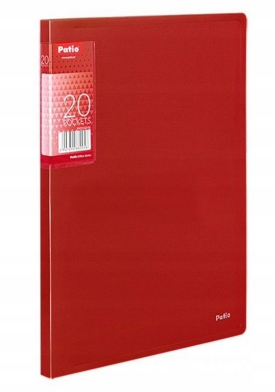 

Teczka A4 z 20 koszulkami Clear Book Czerwony