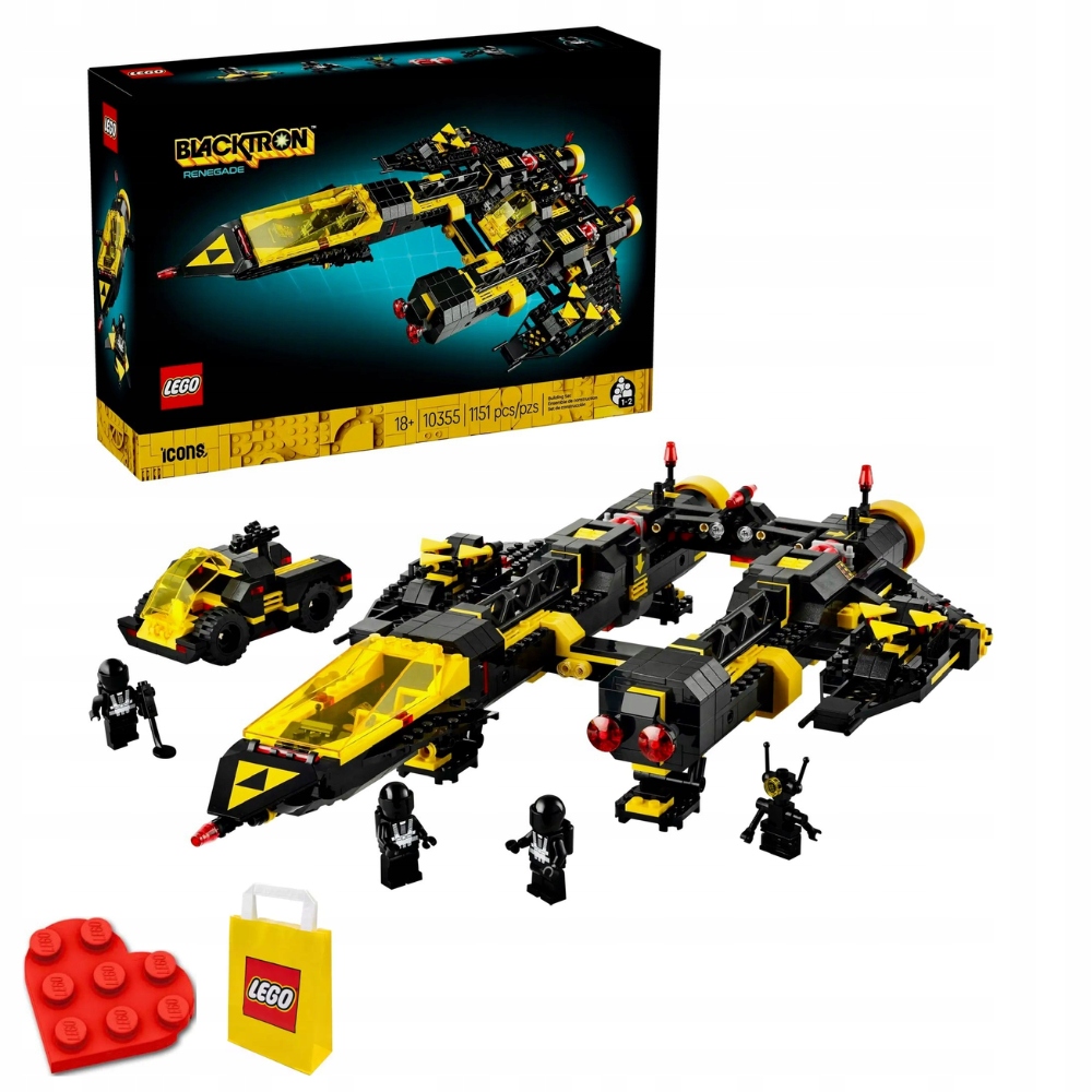 stavebnice Lego Icons 10355 Blacktron Renegade