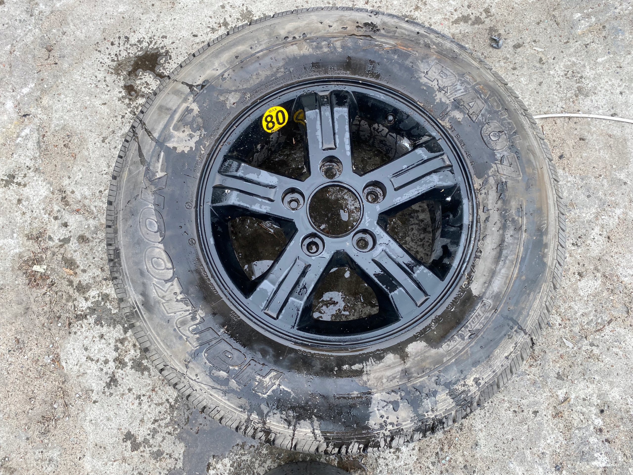 KIA SORENTO I KOŁO DOJAZDOWE ZAPAS 5x139,7