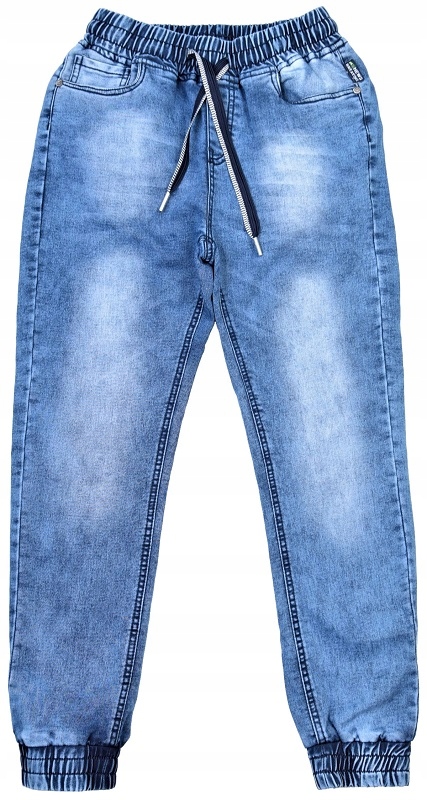 SPODNIE JEANS CHŁOPIĘCE HB-8958-26 JOGGER R. 140 - (26) Kolor wielokolorowy