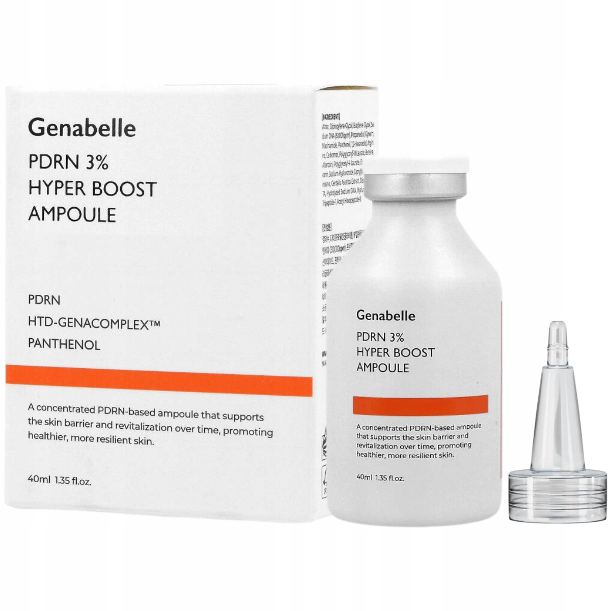 Genabelle – Pdrn 3% Hyper Boost Ampoule, 40 ml regenerační ampule