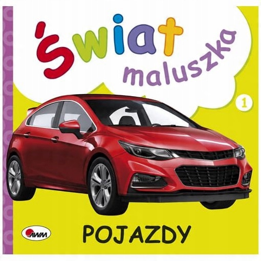 

Świat Maluszka Pojazdy Książeczka Harmonijka