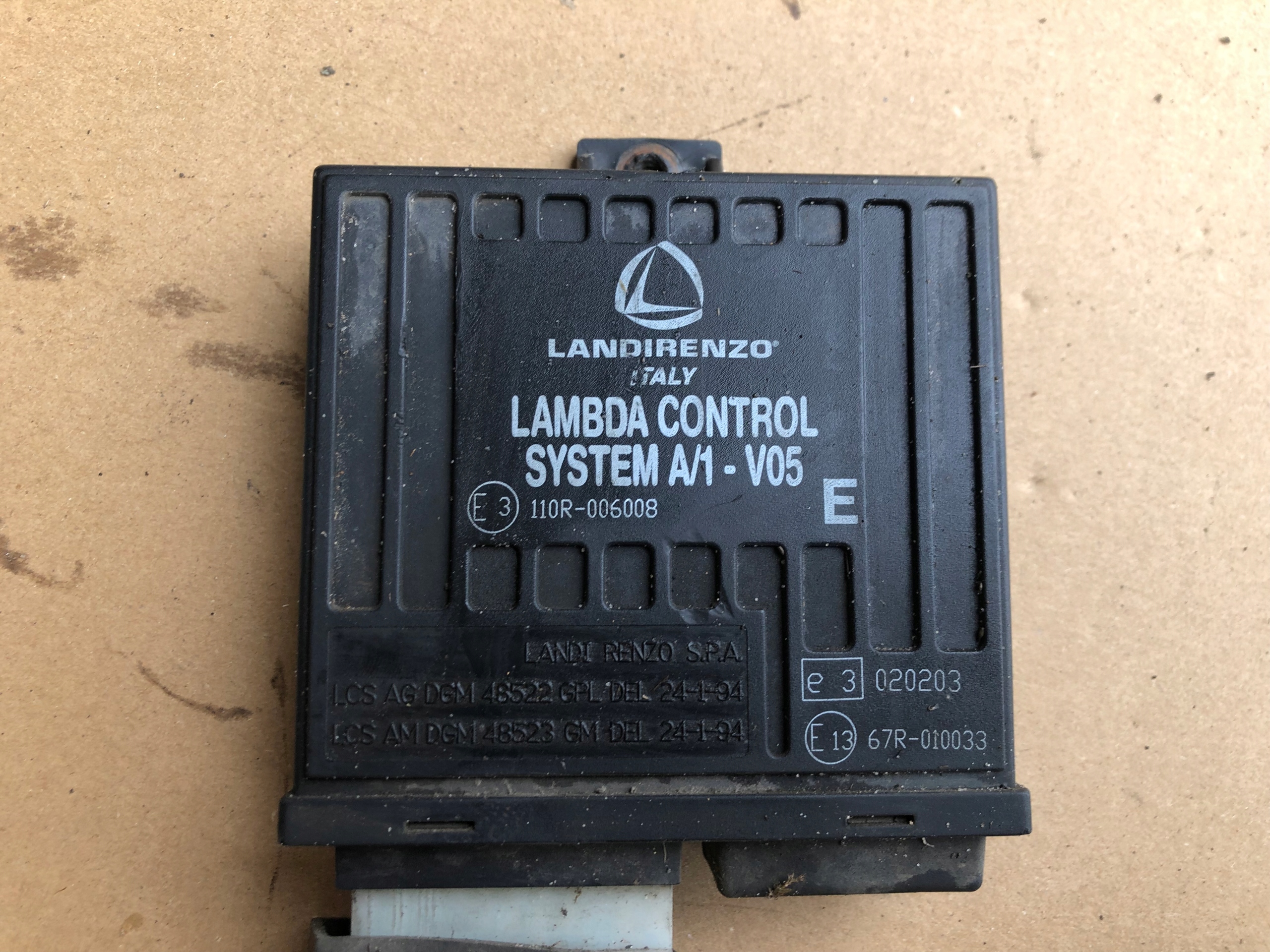 STEROWNIK KOMPUTER GAZU LPG EMULATOR SONDY LAMBDA LANDIRENZO