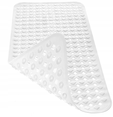 Homerella antypoślizgowa mata do kąpieli 88x39 cm transparentna