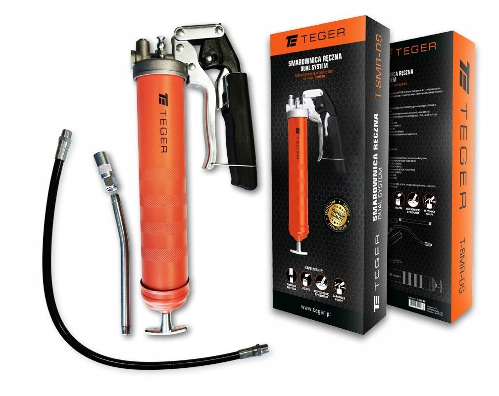 Ručná mazačka dual system Teger T-smr-ds