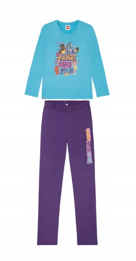 

Lego Friends piżama niebieski/ fiolet 134/140
