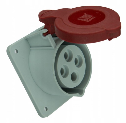 

Gniazdo Siłowe Tablicowe 16A 4P IP44