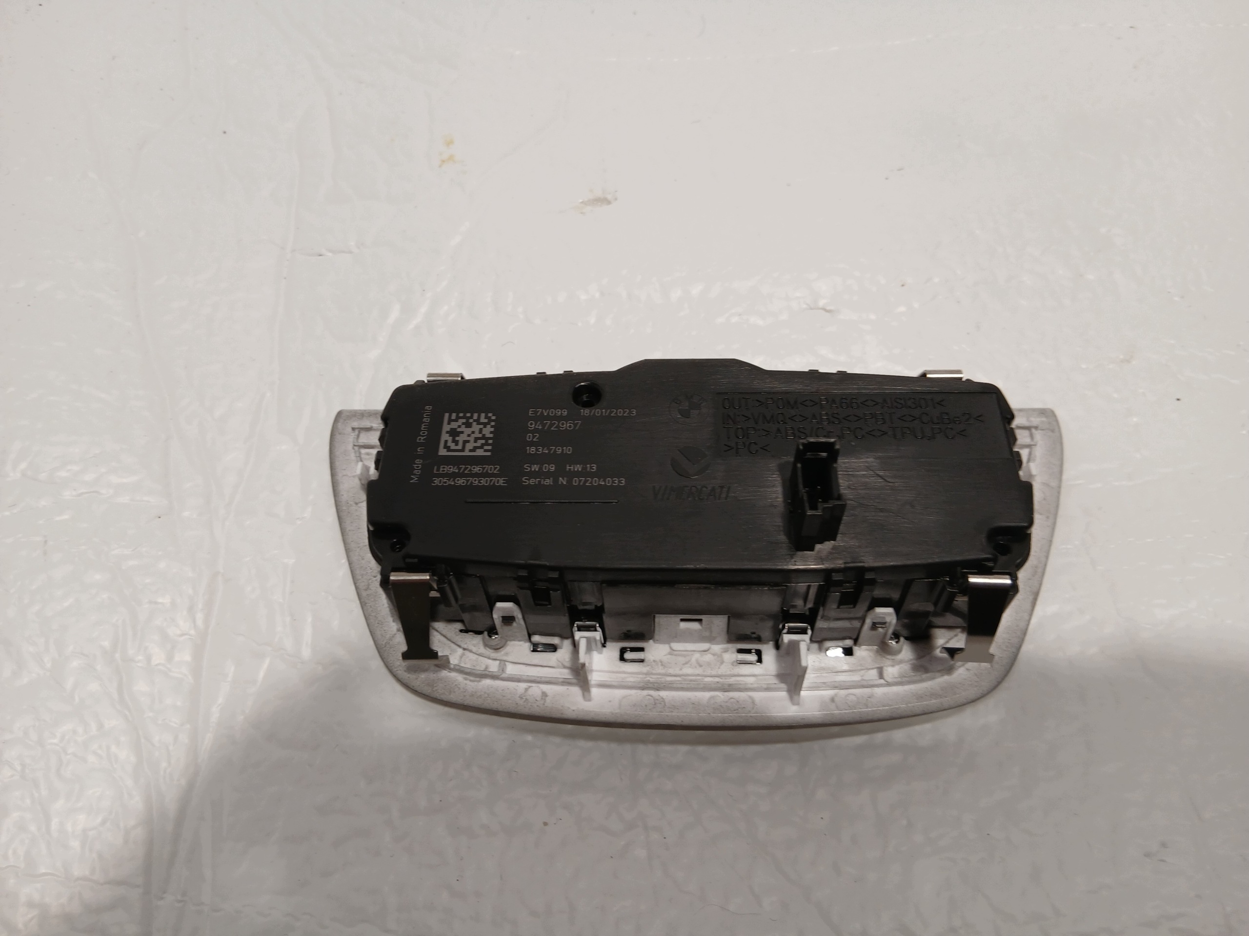 BMW 5 G30 LCI interruttore comando luci USA 9472967