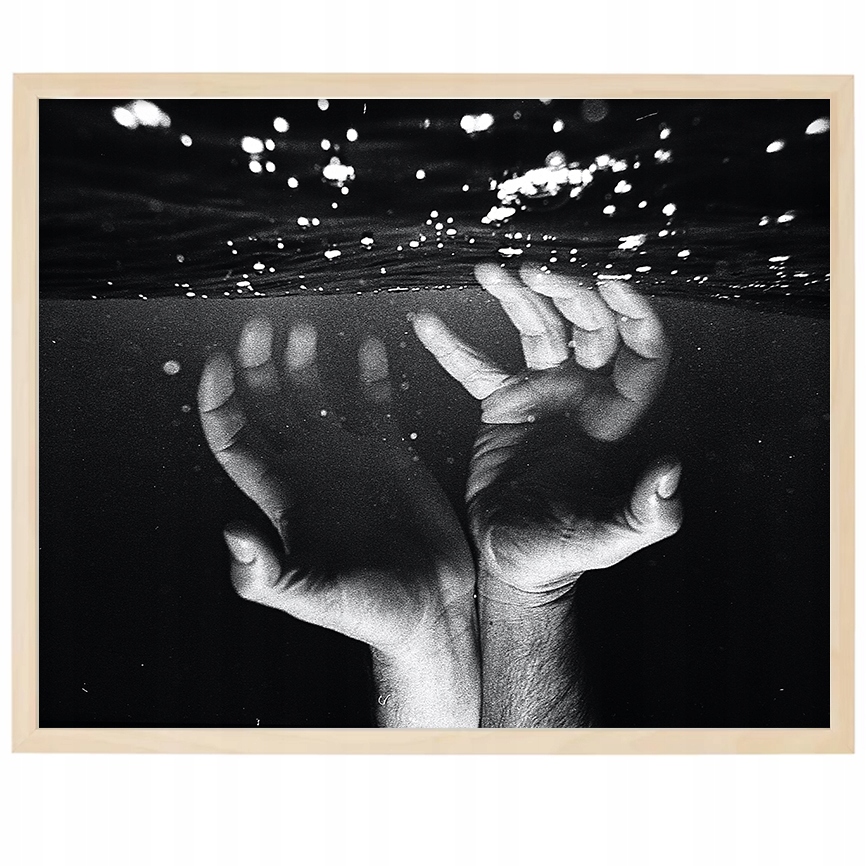 

Plakat Obraz Duży 140x100cm Ręce B&w Top