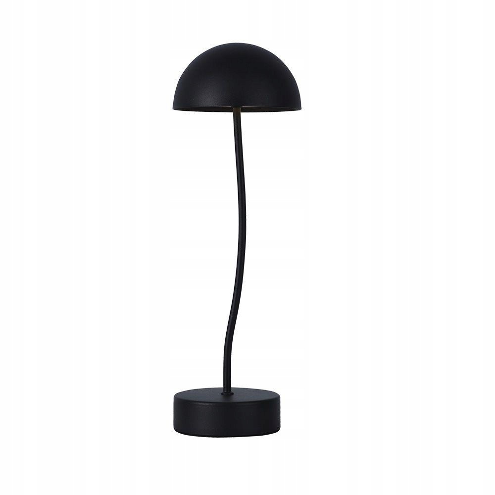 V-tac Stolní lampa noční 3W Led 36 cm nabíjení, stmívání, černá