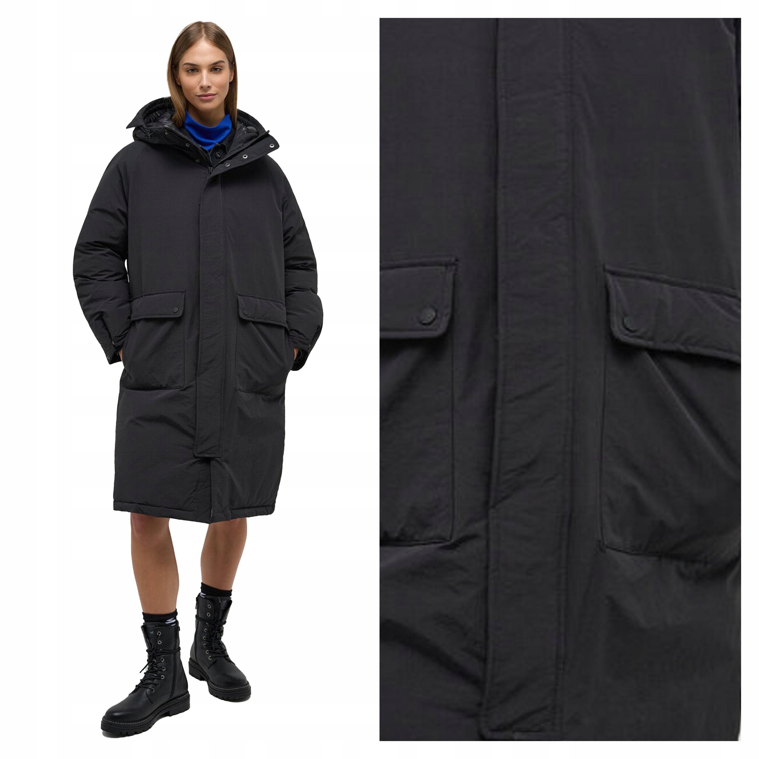 Mustang Long Parka L Dámská zimní bunda