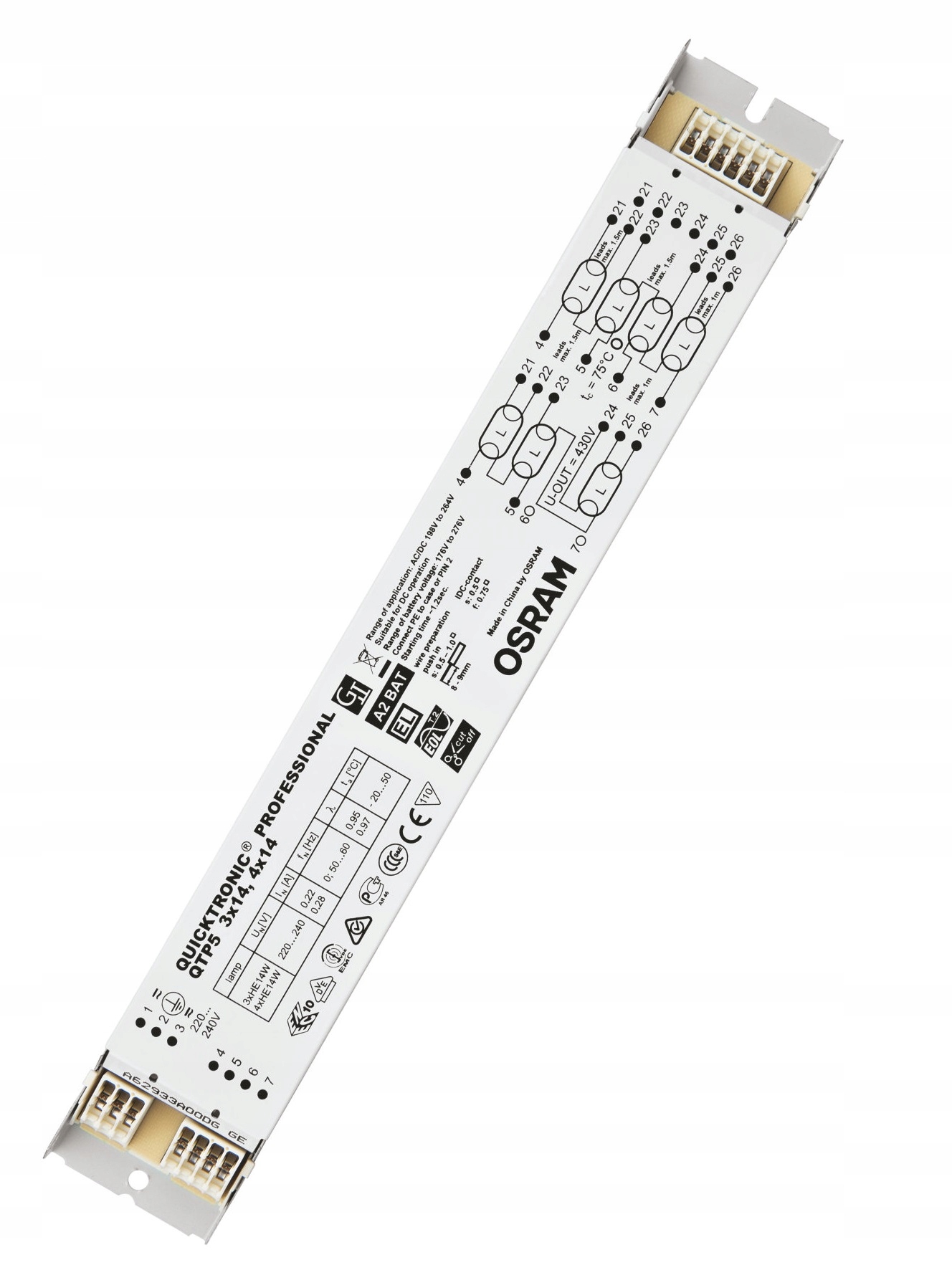 Osram QTP5 3X14,4X14