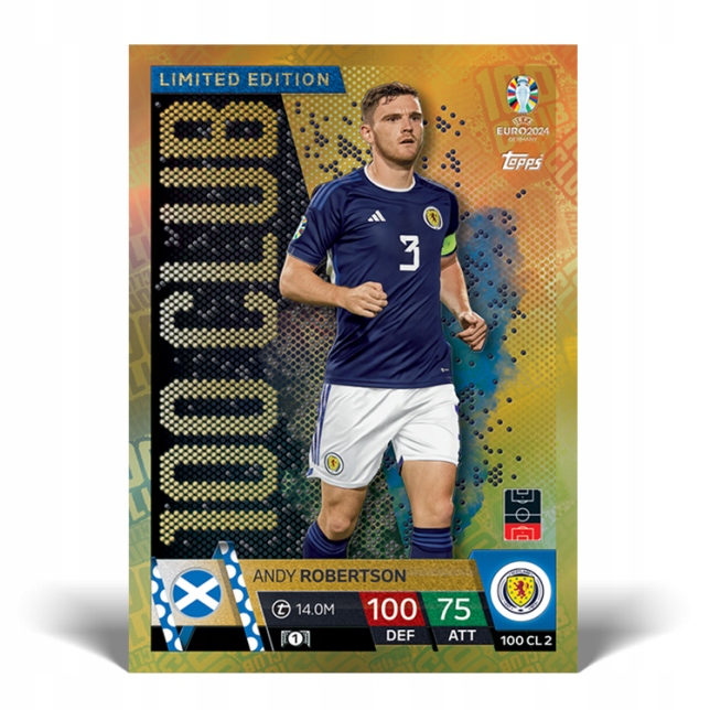 EURO 2024 GERMANY KARTY TOOPS MATCH ATTAX - SASZETKA 8 KART Liczba sztuk 1 szt.