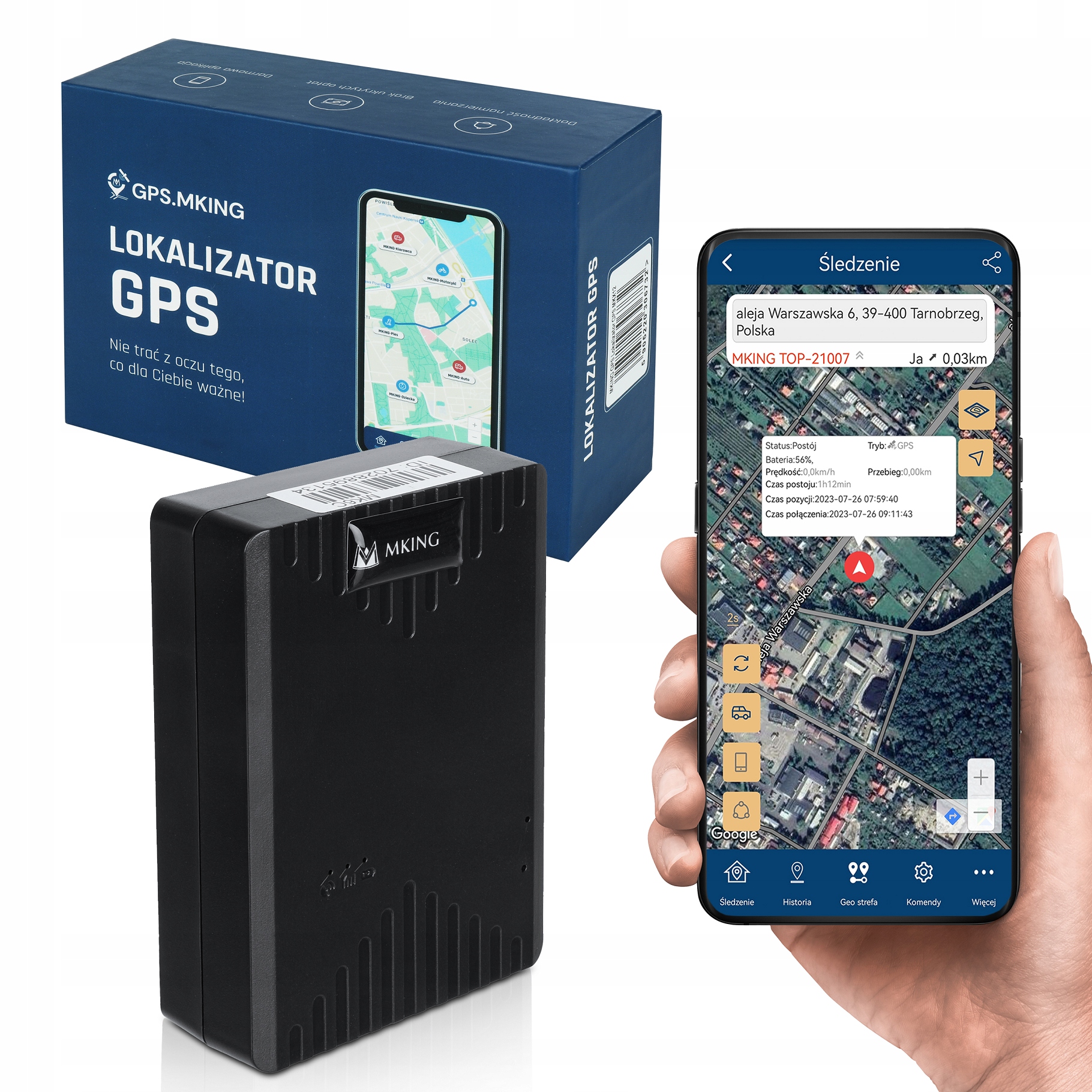 Gps lokátor 70 Dni 2G+4G Bez Predplatného Magnet Sledovanie Odposluch MK6C