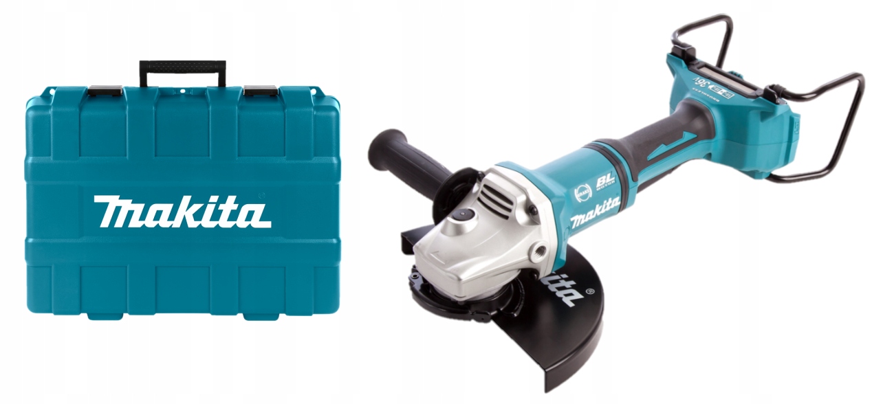 Makita DGA900ZK Úhlová Bruska 230 mm 2x18 V 36 V