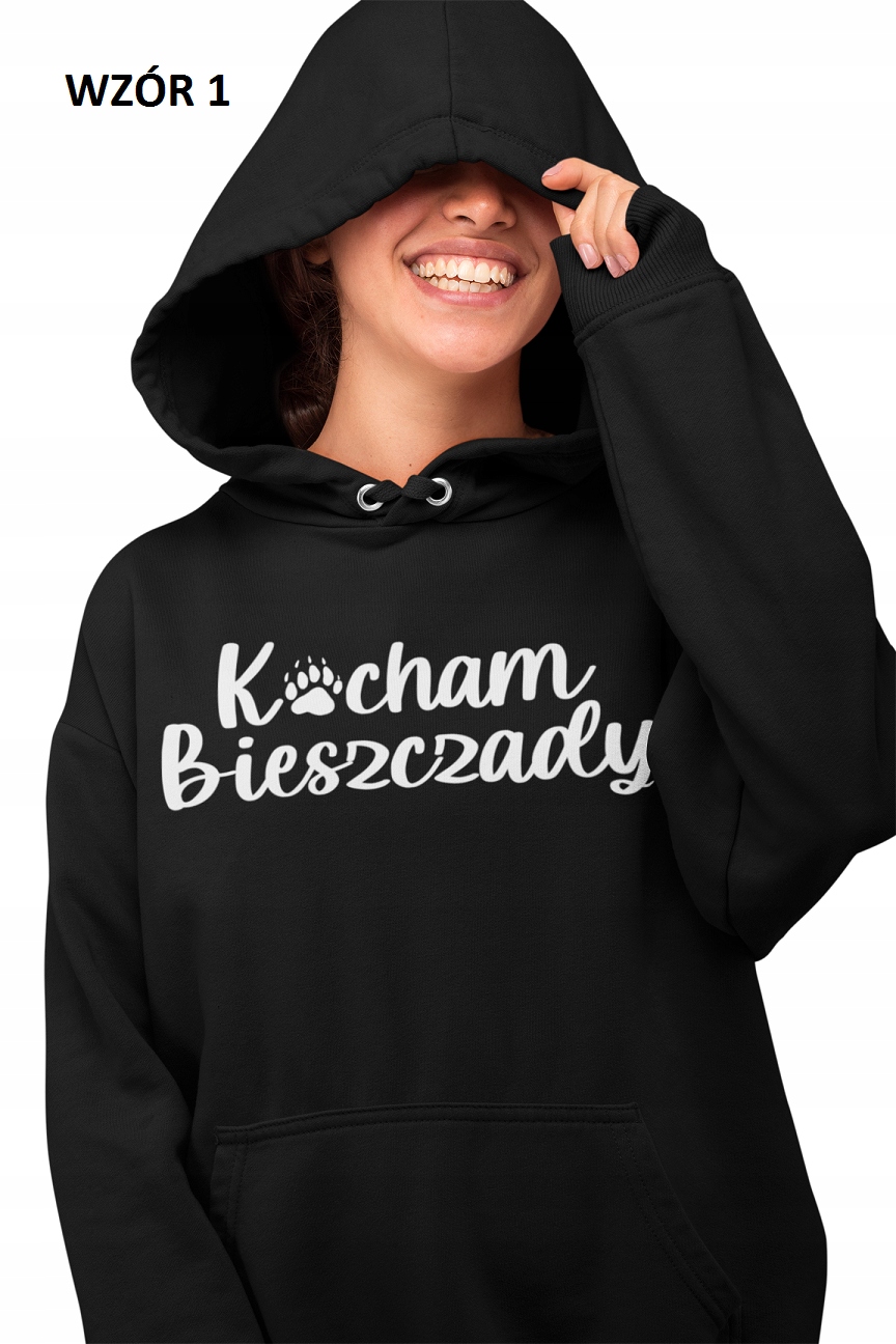 

Bluza Kangurka Kocham Bieszczady