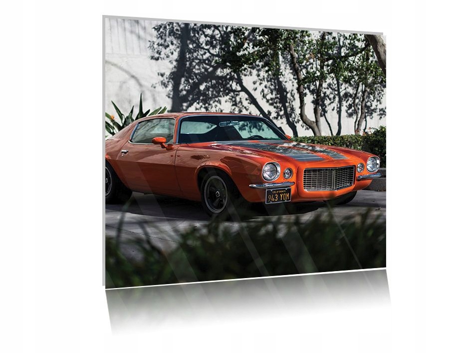 

Obraz szklany na szkle Camaro 02 30x30