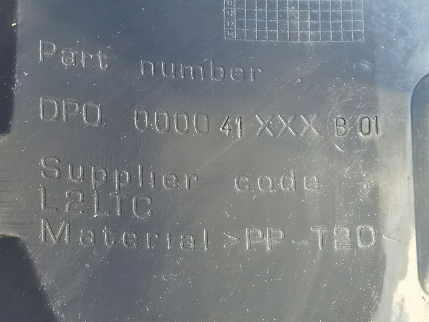 bumper front Land Rover Discovery 3 L319 2006 DPO000041