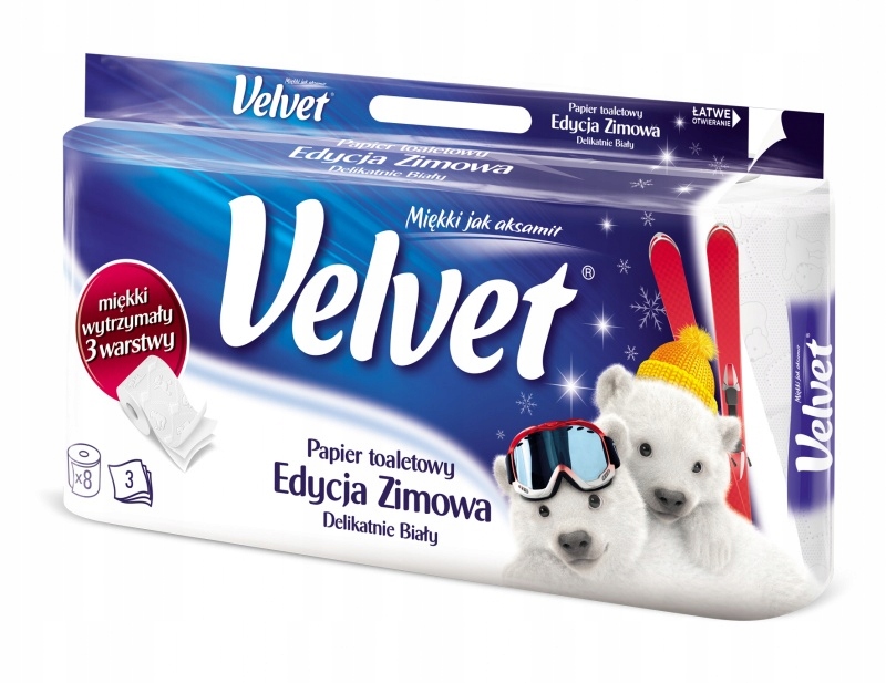

Velvet Papier Toaletowy 8 szt. edycja słoneczna
