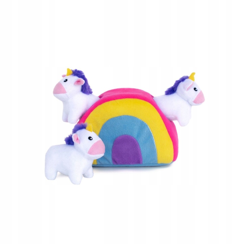 hračka pro psy ZippyPaws Rainbow Norka
