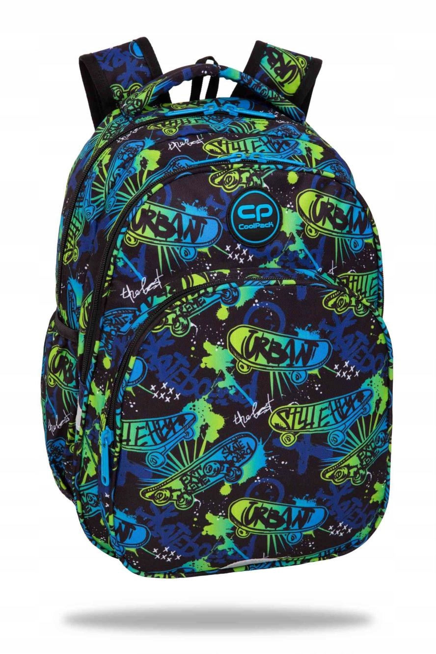 Plecak Młodzieżowy Coolpack Base Plus Skate Night