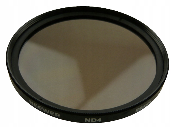 Zestaw Filtrów 55 Neewer ND2, 4, 8 Model ND2