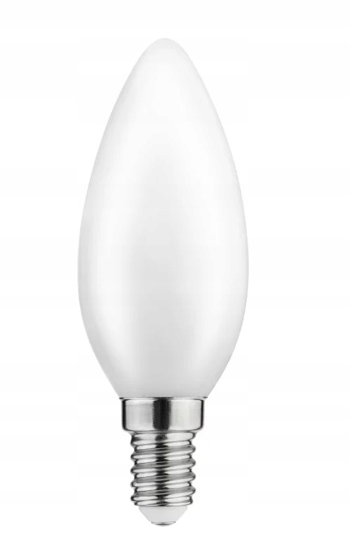 

Żarówka Led Filament mleczny 4000K E14 420lm Gtv