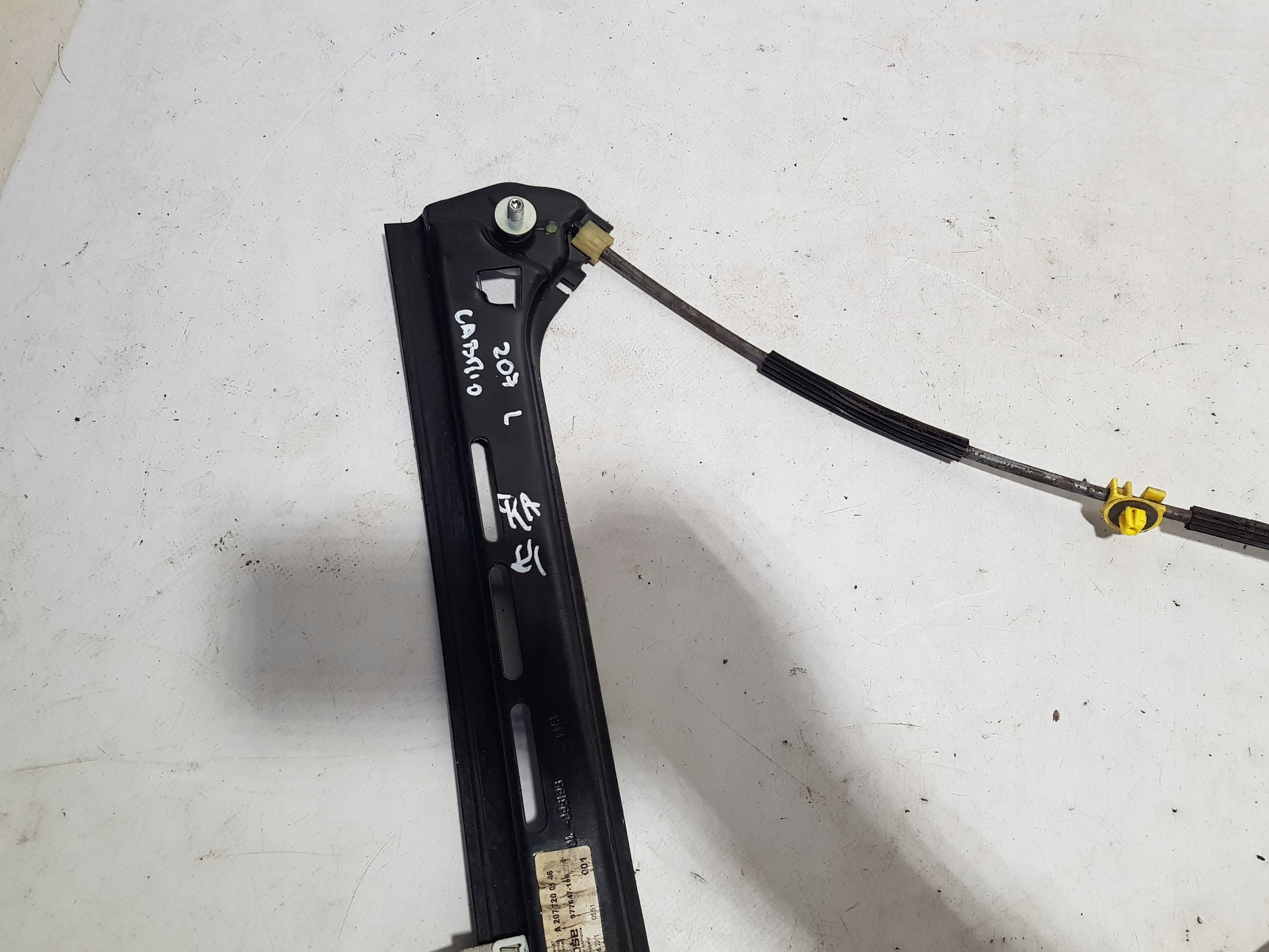 mechanism windows left front front driver´s MERCEDES W207 A2077200546