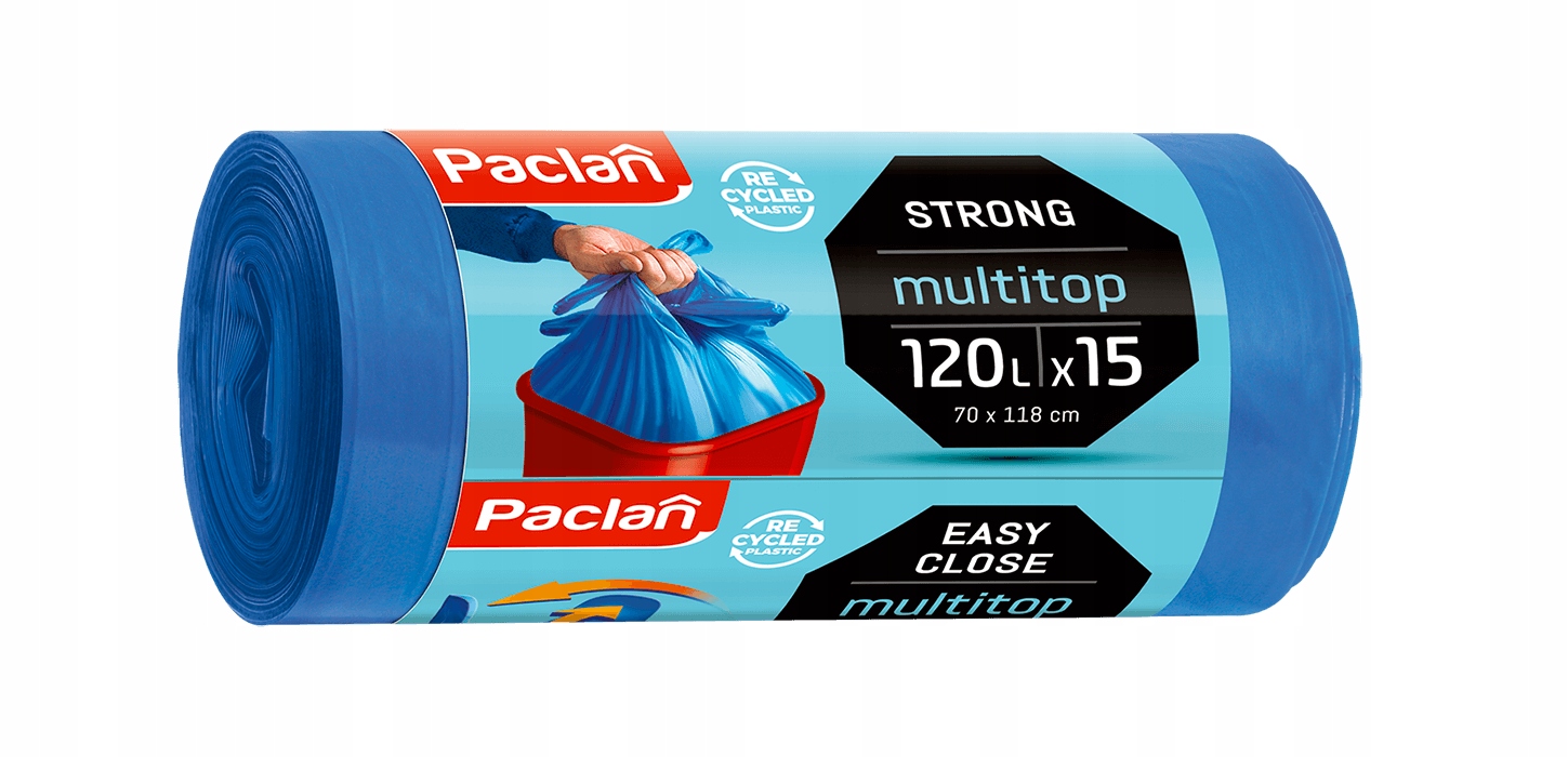 

Worki na śmieci Multitop 120L A'15 Paclan