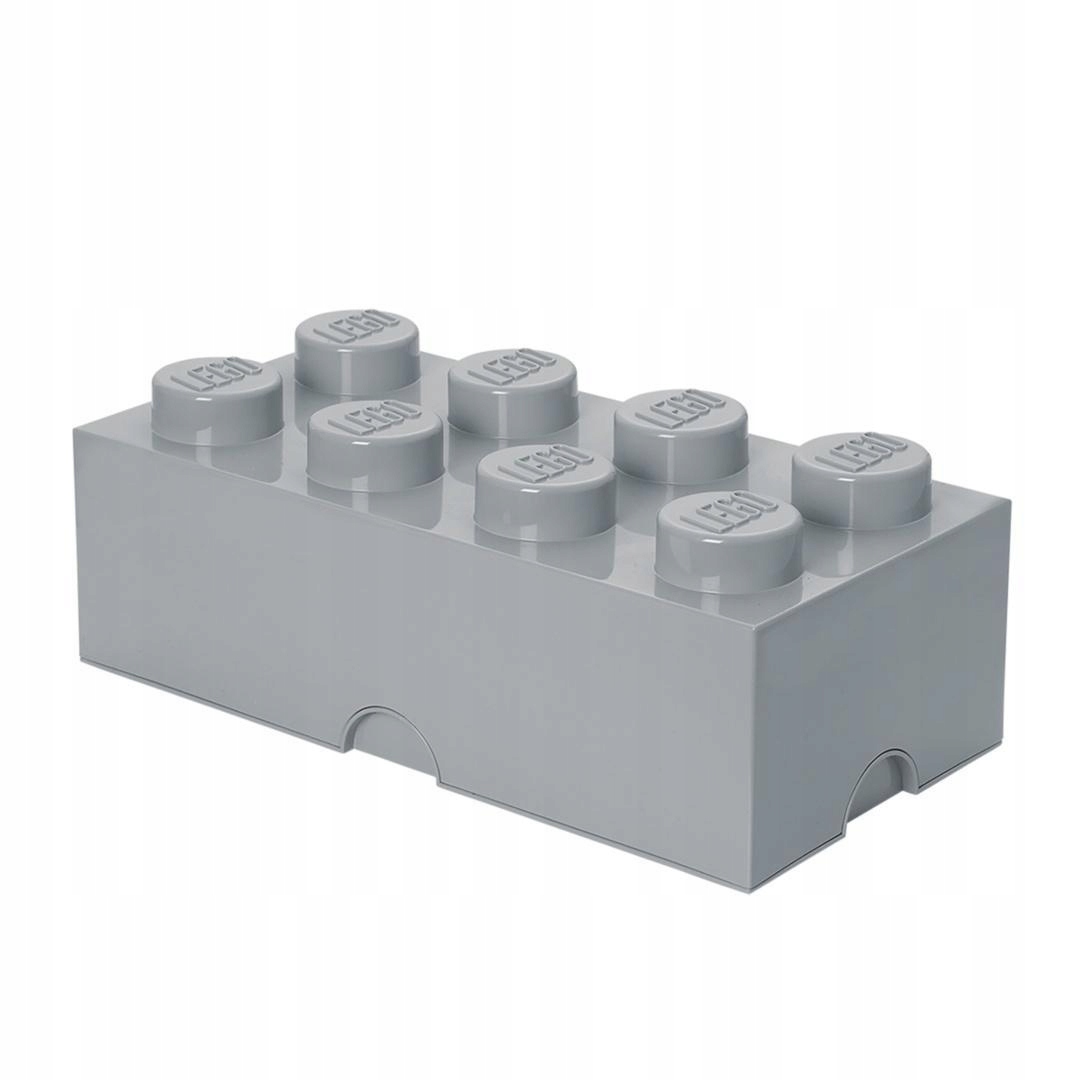 Lego (r) Nádoba Kostka Osmička Šedá Světlá, Nhg