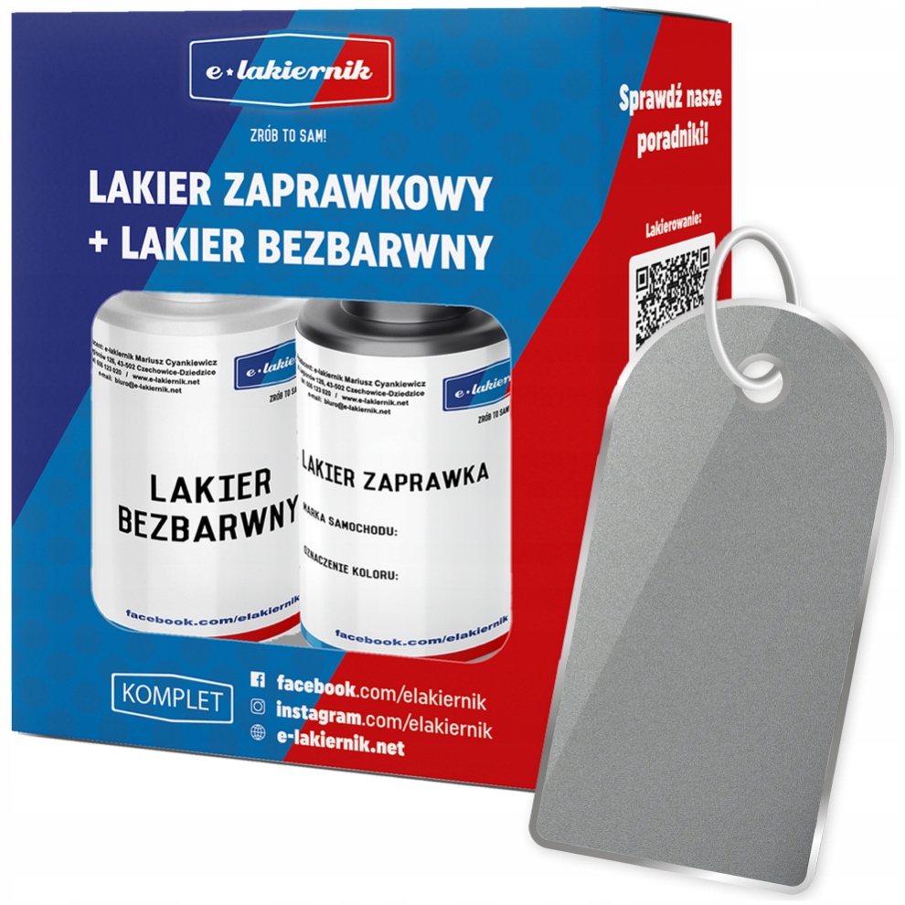 

e-lakiernik Lakier Zaprawka Bezbarwny Opel 157