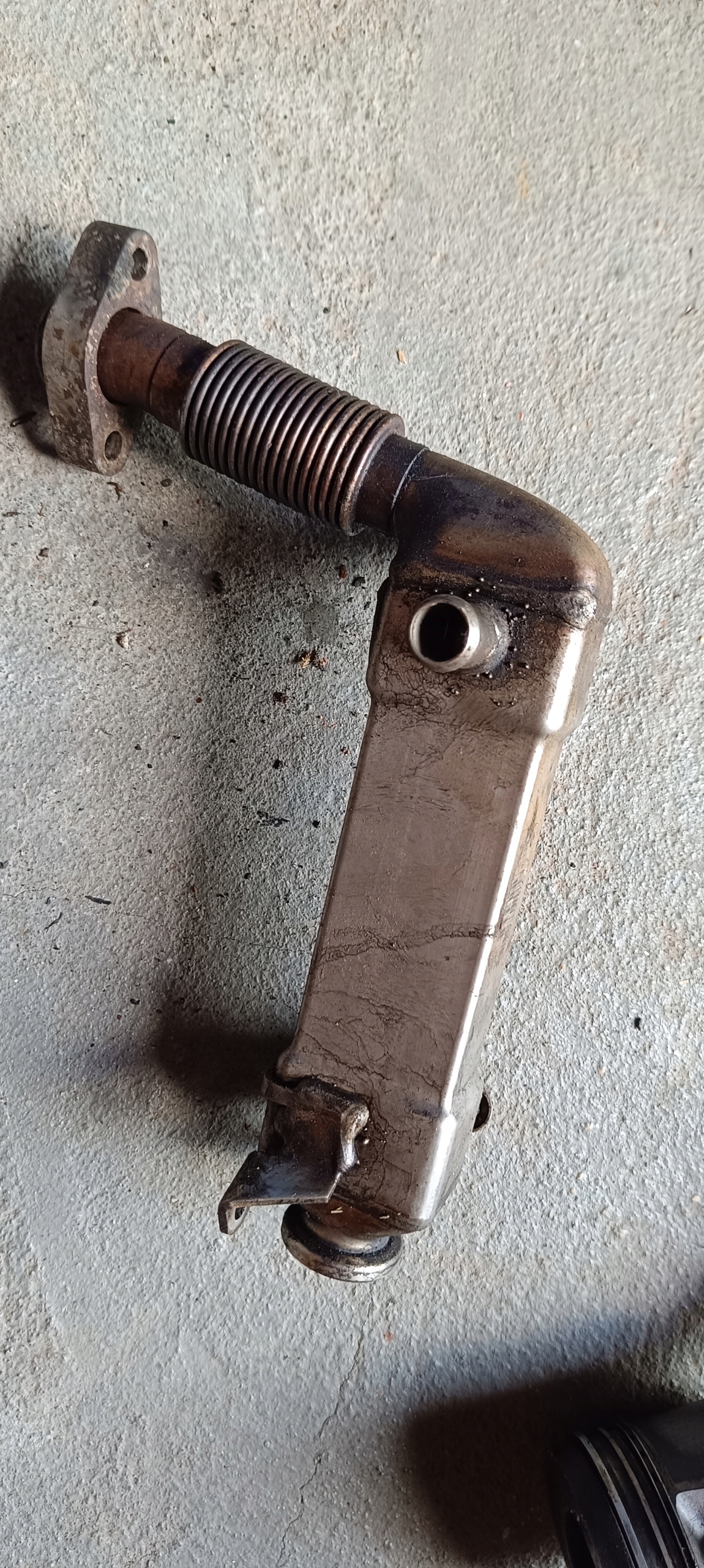 exhaust gas cooler BMW 3.0D 779424503