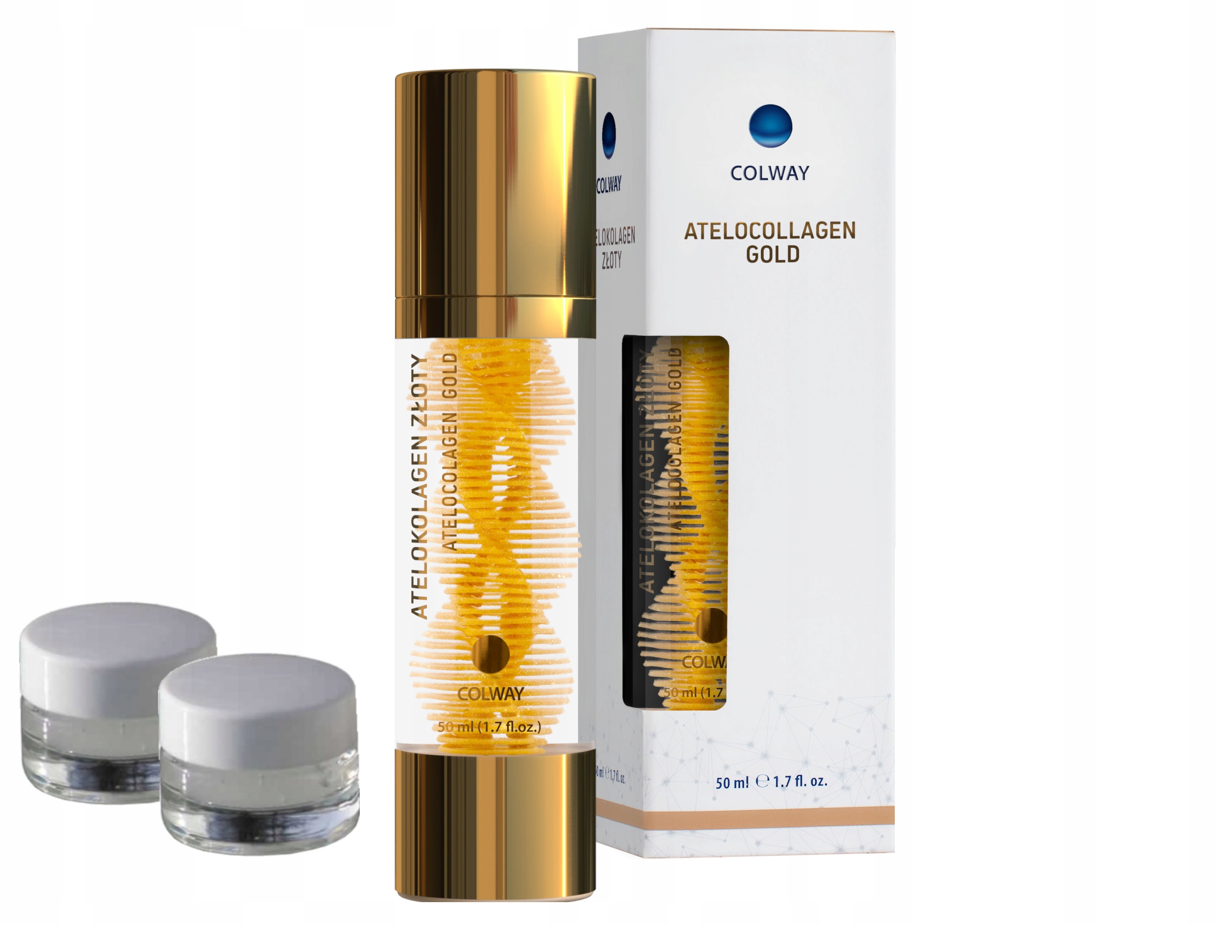 Atelokolagen Zlatý Colway 50 ml Atelo Gold Zlatá Antiage péče