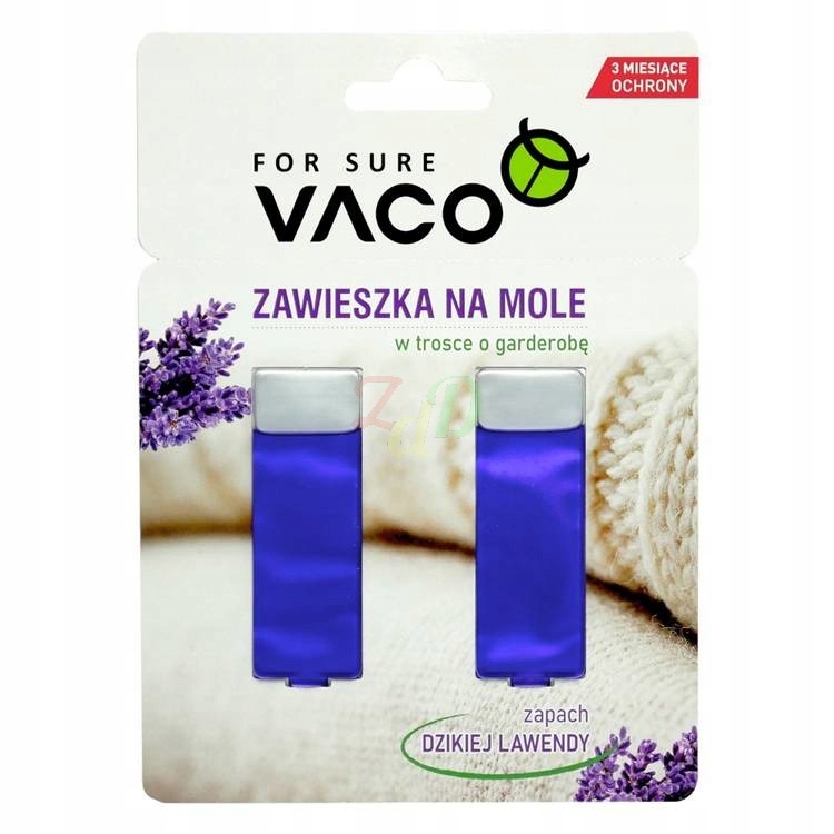 

Vaco Zawieszka na mole w żelu Lavender 2 szt.