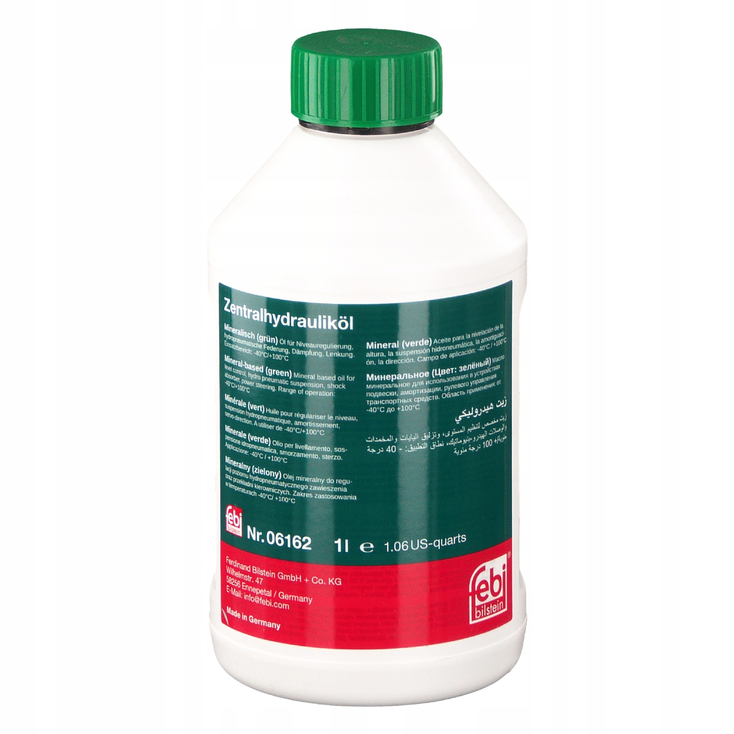 

Płyn Do Wspomagania Mineralny Zielony Febi G002000