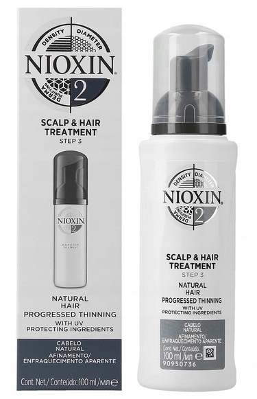 

Nioxin 3D Care System nr 2 Kuracja Zagęszczająca