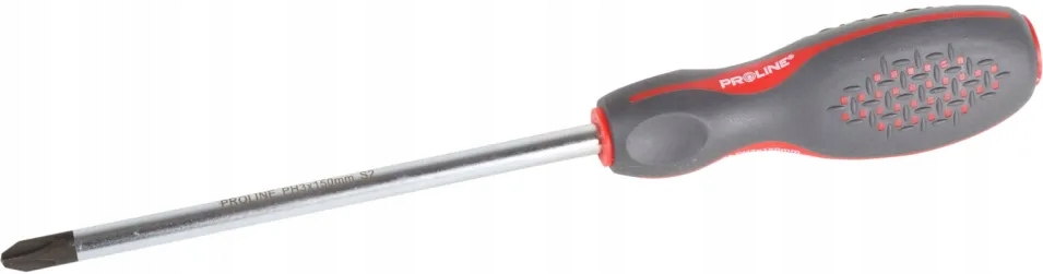Wkrętak Pozidriv PZ2 x 100 mm, S2,Soft Touch, PROLINE (10928)