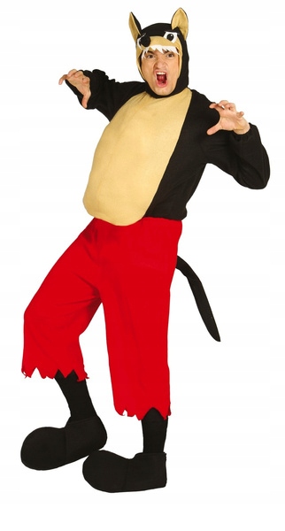 Kostým Vlk Červená Karkulka Karneval L