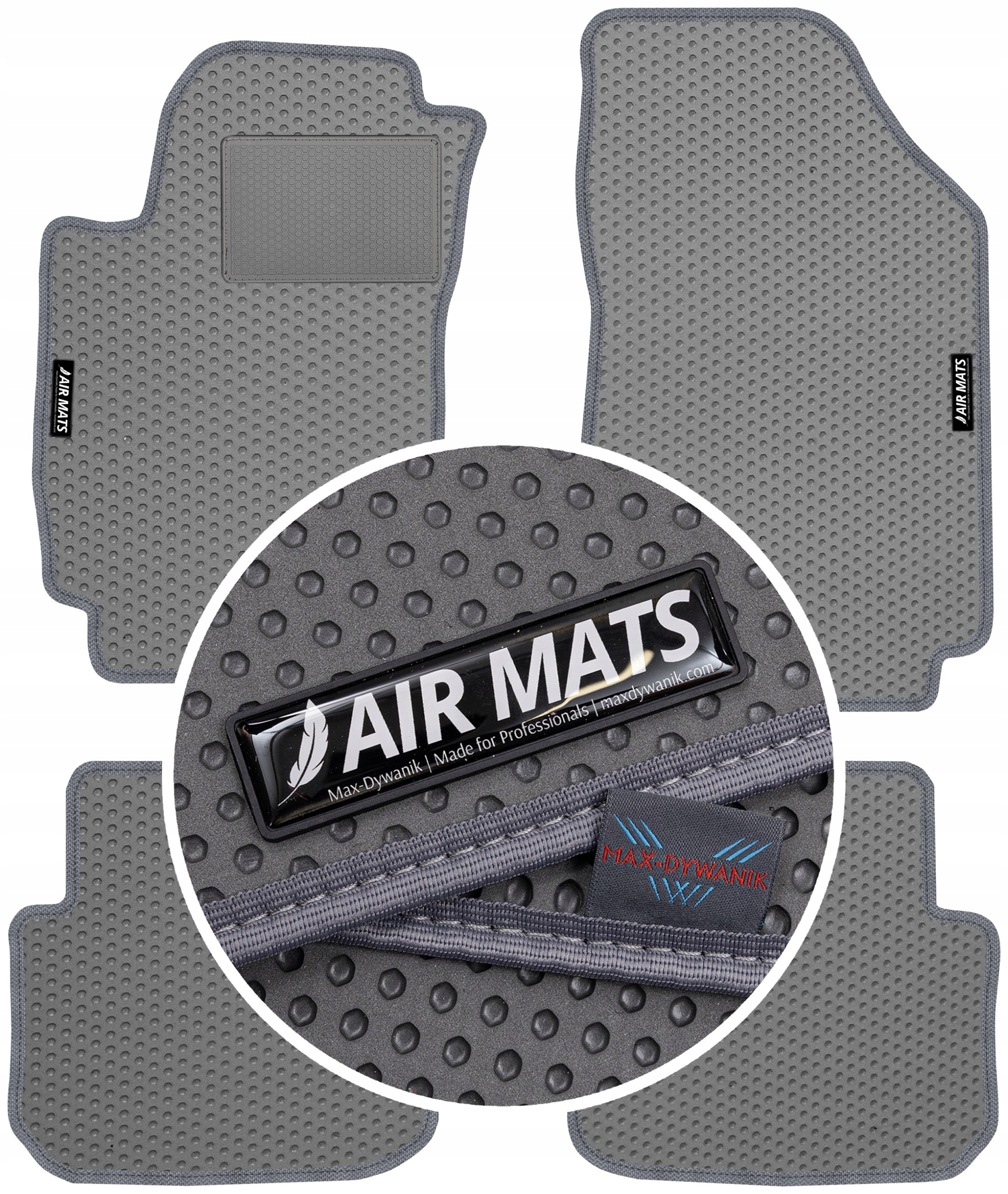 Fiat Stilo Hatchback 2001-2010 Koberce Eva Air Mats Šedé