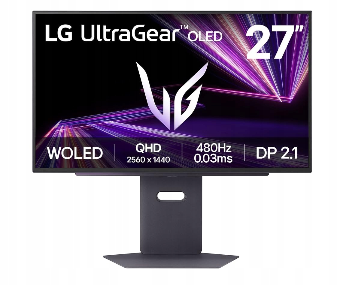 Herní monitor 27 Lg UltraGear Oled 27GX790A-B 2560 x 1440 Wqhd 480 Hz