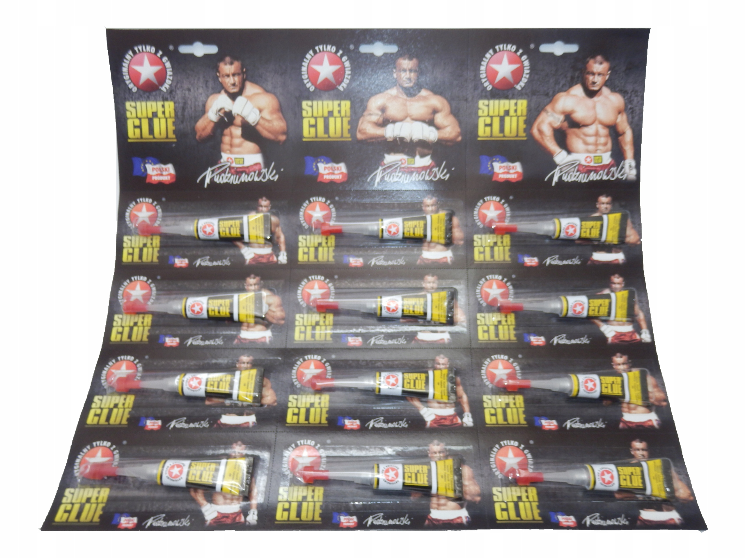 

Glue klej błyskawiczny Pudzianowski 12 szt