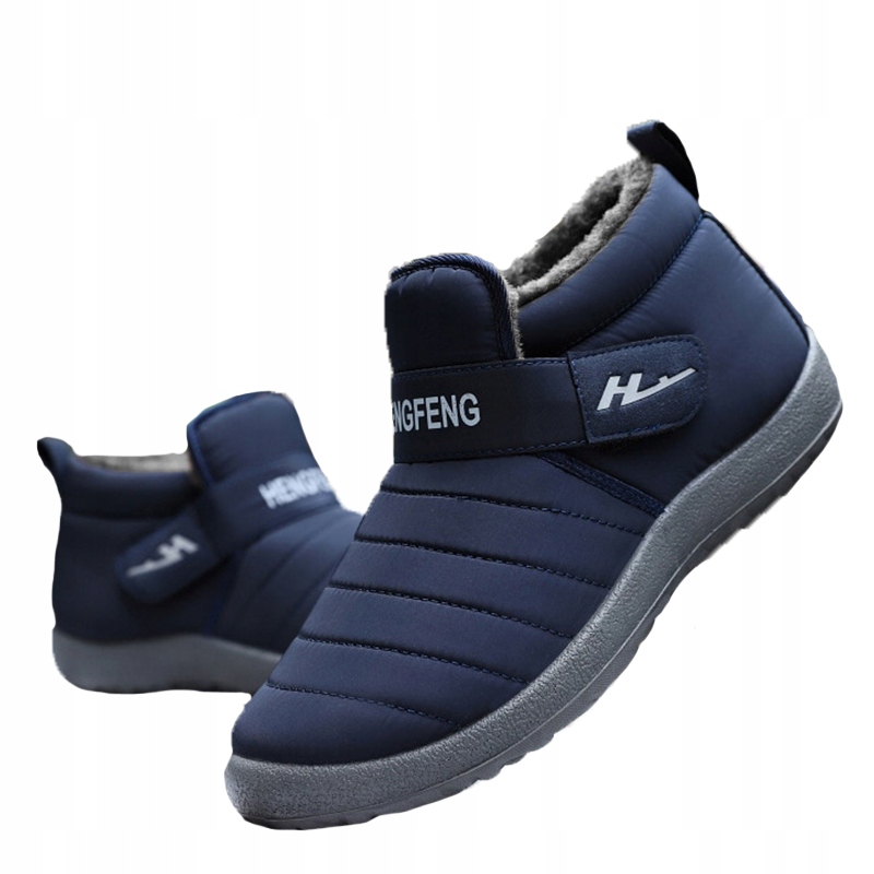 BUTY NA ŚNIEG ZIMOWE OCIEPLANE GRANAT UNISEX 43 Marka inna