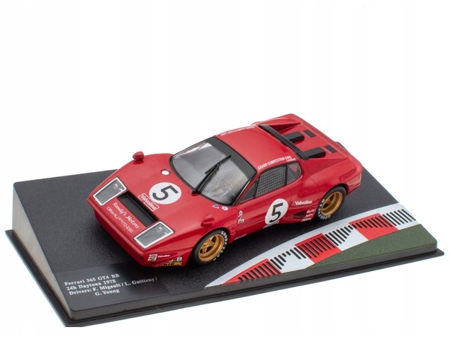 Ferrari 365 GT4 Bb Daytona 1978 No.5 Altaya 1:43