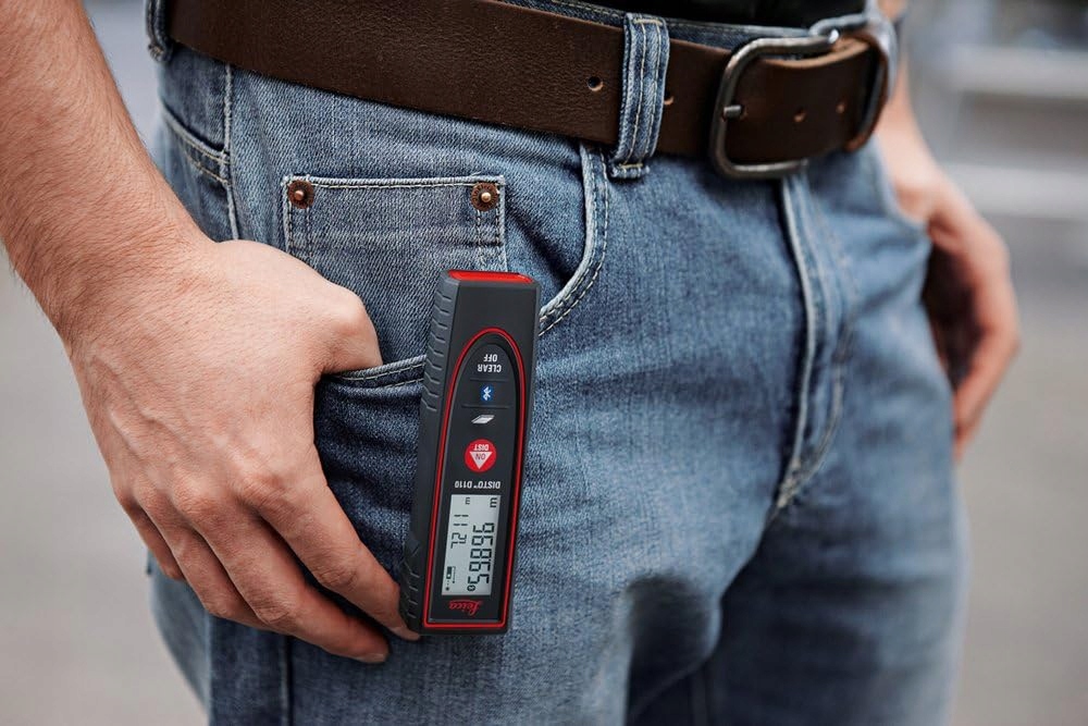 LEICA DISTO D110 Laserowy Dalmierz Bluetooth Do Pomiaru Odległości 60m — miniatura 6