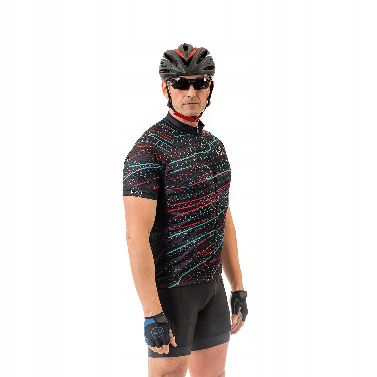 Madani: koszulka rowerowa męska S-LINES, r. L Materiał dominujący poliester