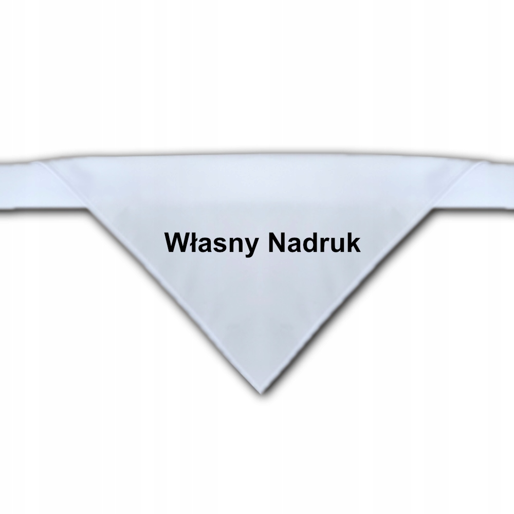 Skautský šátek 70x70x100 cm vlastní potisk 100% polyester 4ks Set