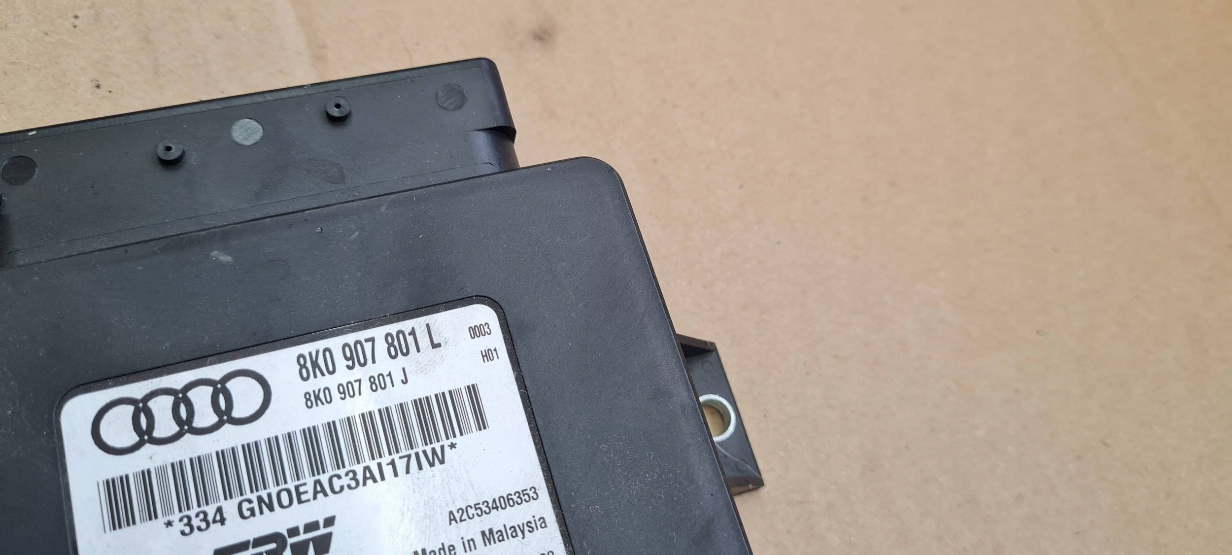 A5 8T LIFT module control unit electric brake 8K0907801L A4 B8 S4 Q5